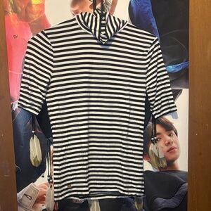 Ralph Lauren Monochrome Striped Top